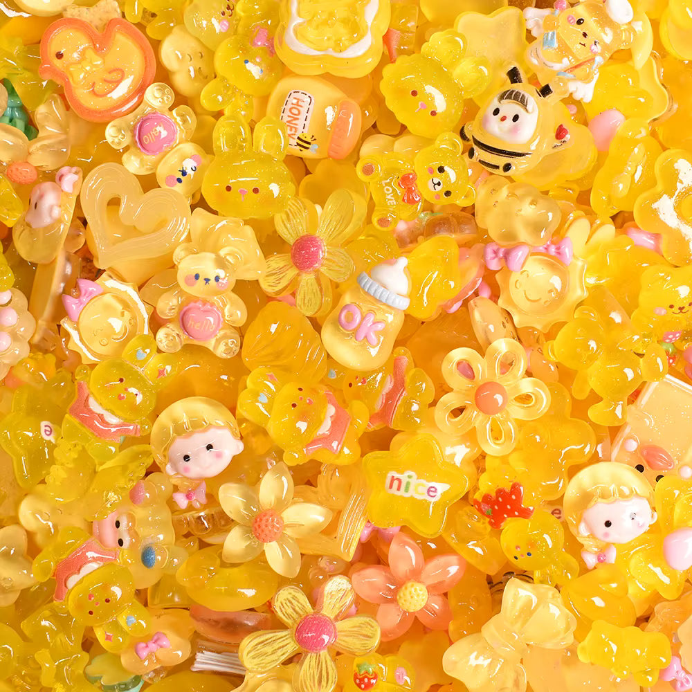 Mini Kawaii Charms – DIY Bag, Phone & Scrapbook Decorations