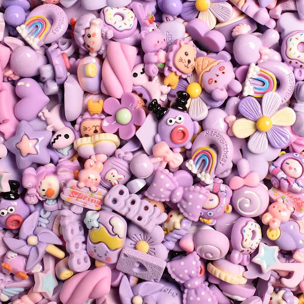 Mini Kawaii Charms – DIY Bag, Phone & Scrapbook Decorations