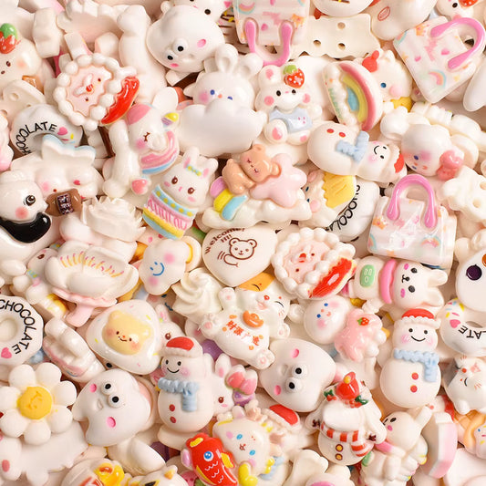 Mini Kawaii Charms – DIY Bag, Phone & Scrapbook Decorations
