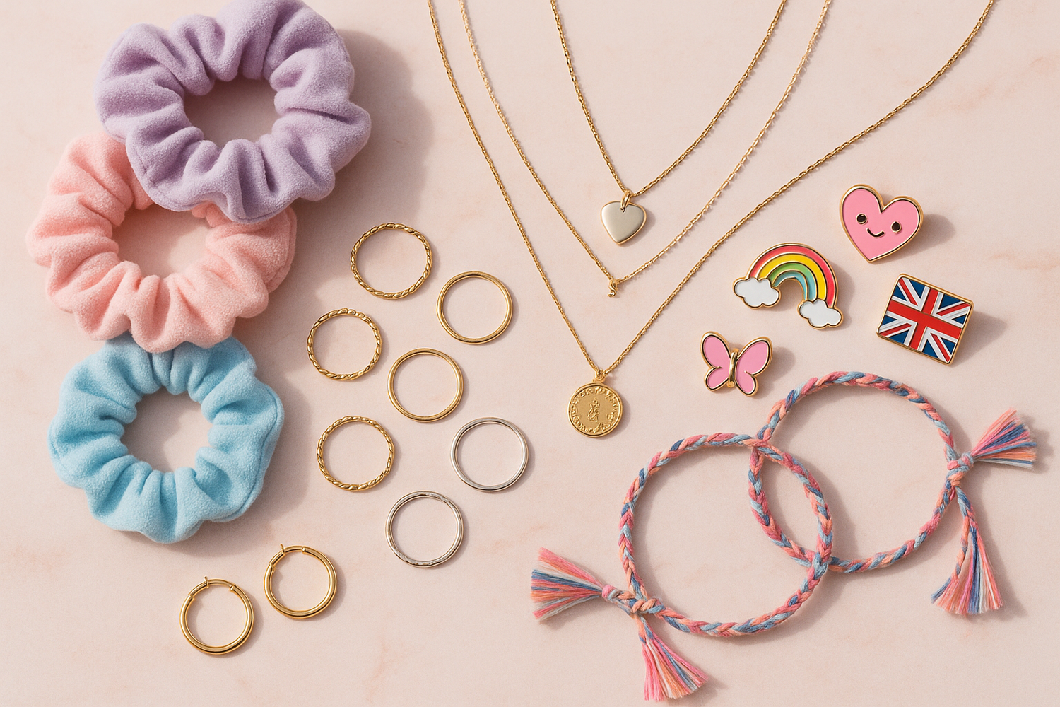 jewelry and accessories business targeting british teenage girls